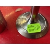 Image 4 : 2 POST WAR GERMAN BRUTULIST STEEL LATHE TURNED VASES