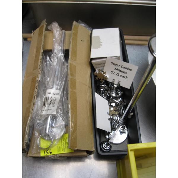 12" "TAKE A NUMBER" HOLDERS & SM. SIGN HOLDERS