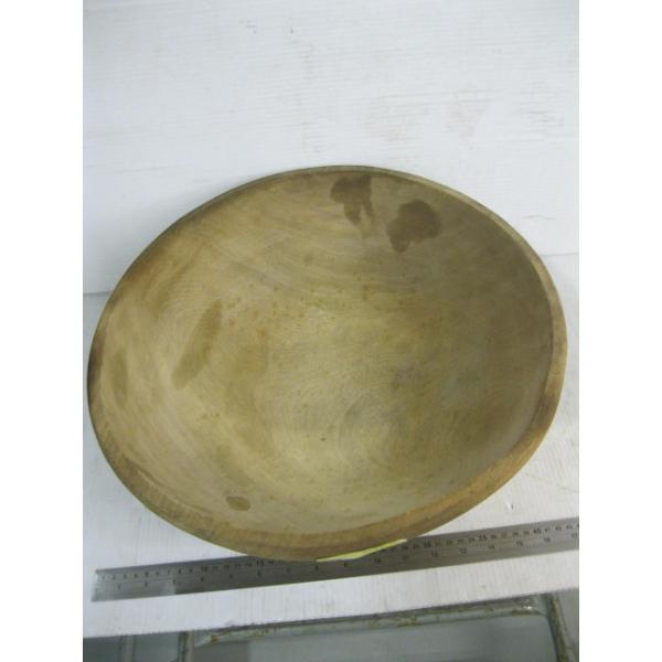 LG. WOODEN BOWL