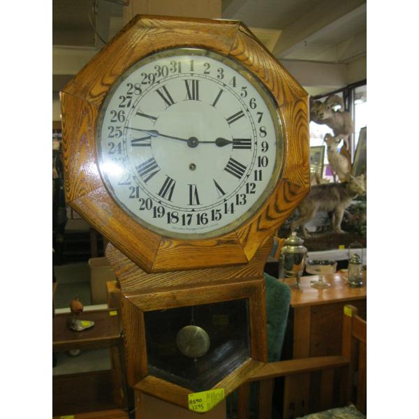 ARTHUR PEQUEGNAT CLOCK CO. WALL CLOCK