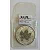 Image 1 : 2017 1 OZ MAPLE LEAF .999 SILVER CAMEO PROOF FINISH (MAPLE) PRIVY $5 COIN (TAX EXEMPT)