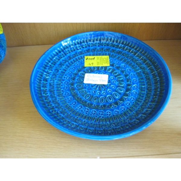 BITOSSI ITALIAN BLUE PLATE
