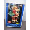 Image 1 : 48" LIGHTED SANTA FIGURINE