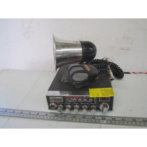 HARLEY DAVIDSON COBRA CB RADIO W/SPEAKER