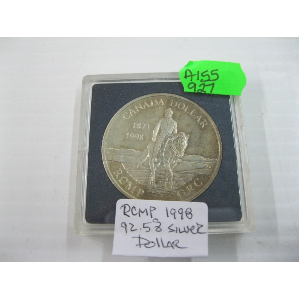 1998 RCMP  .925 SILVER $1