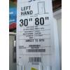 Image 2 : 30" X 80" LEFT HAND INTERIOR DOOR W/FRAME