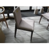 Image 2 : LIGHT UPHOLSTERED DINING CHAIR, WOOD FRAMED