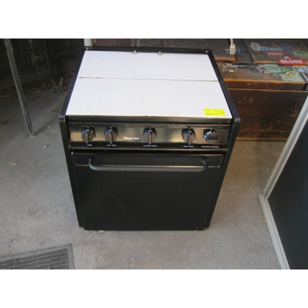 MAGIC CHEF PROPANE RV STOVE W/OVEN