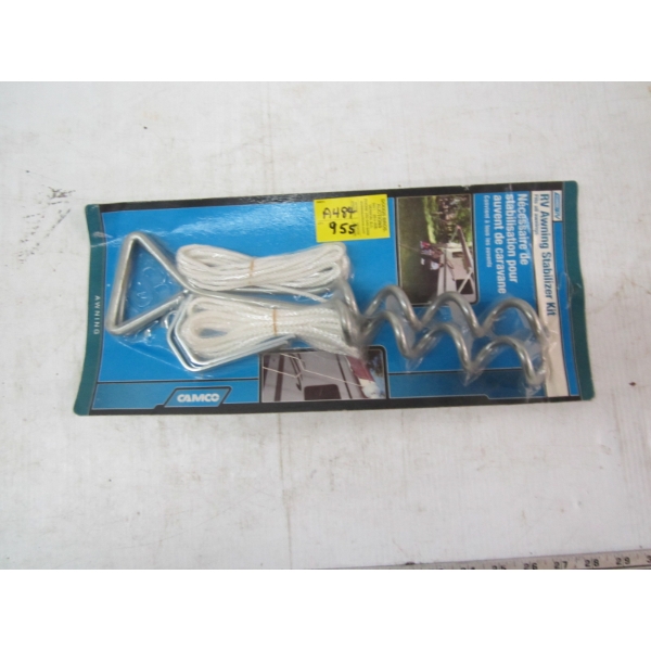 RV AWNING STABILIZING KIT, NEW