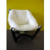 Image 1 : WOOD BASED LEATHER UNIQUE CHAIR