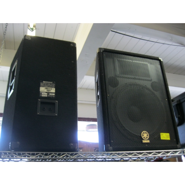 2 YAMAHA BR15 SPEAKERS
