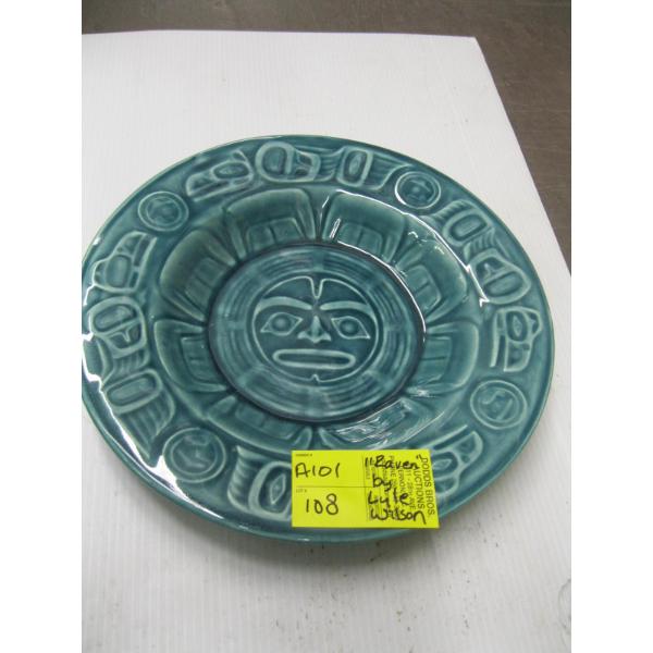 PLATE BY LUKE WILSON - "RAVEN"