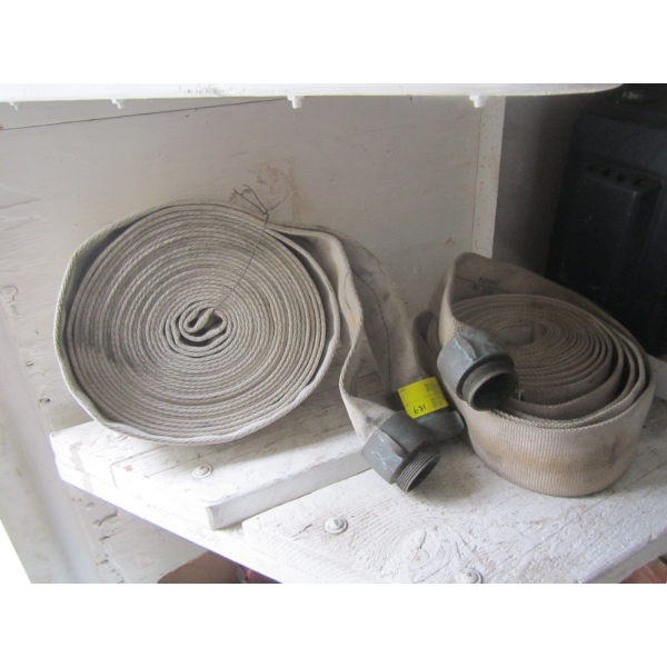 2 ROLLS OF PUMP HOSE - 1 MISSING AN END
