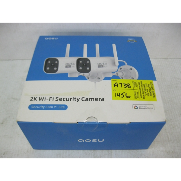 2K WIFI SECURITY CAMERAS IN BOX
