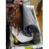 Image 3 : BOX & BASKET OF MISC. TABLECLOTHS, PLACEMATS, ETC.