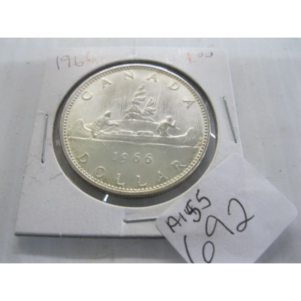 1966 CDN SILVER $1
