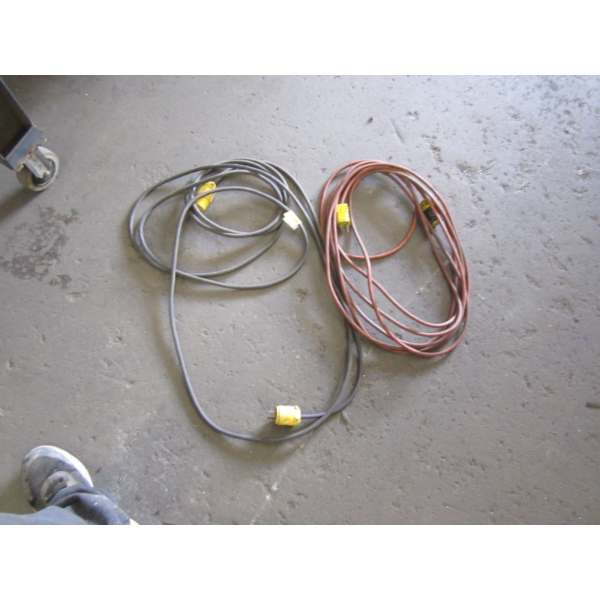 2 EXTENSION CORDS