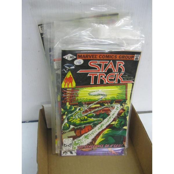 MARVEL COMICS - STAR TRECK - SOME SLEEVES HAVE MULTIPLE COMICS