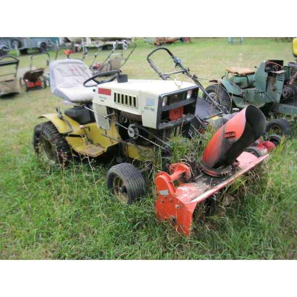 SEARS RIDE ON TRACTOR W/SNOWBLOWER