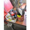 Image 1 : MISC. TAPE MEASURE, FLASHLIGHT, CLEANERS, ETC.