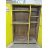 Image 3 : YELLOW 2 DOOR STORAGE CABINET
