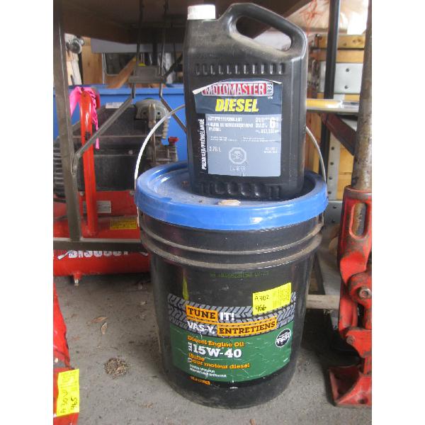 15W40 DIESEL ENGINE OIL & DIESEL ANTIFREEZE