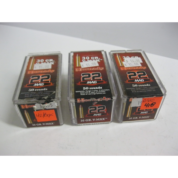 HORNADY 22 MAG 30GR|2X50, 1X42 ROUNDS