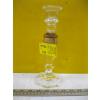 Image 1 : MOSERS 24KT GOLD RIM CRYSTAL CANDLEHOLDER
