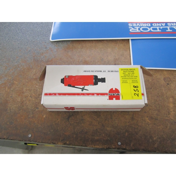WURTH 1 1/4" MEDIUM AIR DIE GRINDER