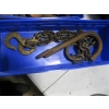 Image 2 : 2 TRAYS OF MISC. - CHAIN HOOKS, ETC.