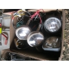 Image 2 : 2 BOXES OF MISC. LIGHTS, MIRRORS, ETC.