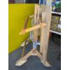 Image 2 : WOODEN DRAFTING/DRAWING TABLE & A WOODEN RACK