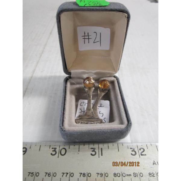 CITRON STERLING EARRINGS