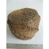 Image 2 : HANDMADE PINE NEEDLE LIDDED BASKET
