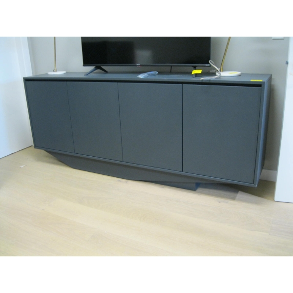 LG. GREY SIDEBOARD CABINET