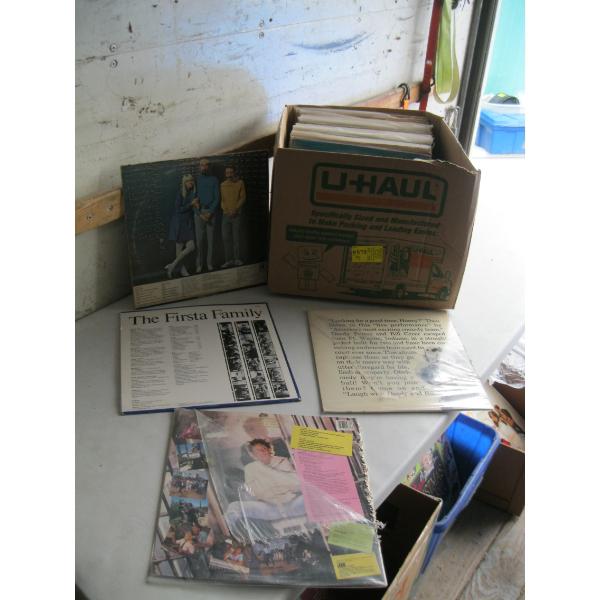 BOX OF MISC. RECORDS