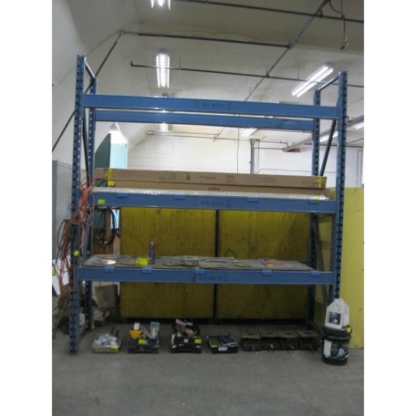 HEAVY DUTY PALLET SHELVING UNIT - 10'H X 9'W X 34" DEEP
