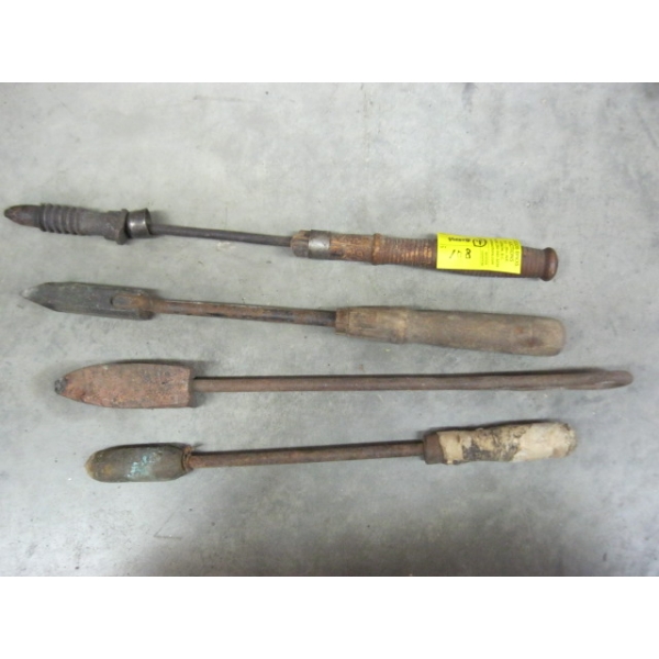 4 SOLDERING IRONS