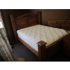 Image 3 : QUEEN SIZE PINE BEDFRAME