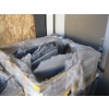 1 CRATE OF LG. LIME BLACK FLAGSTONE - TUMBLED FINISH