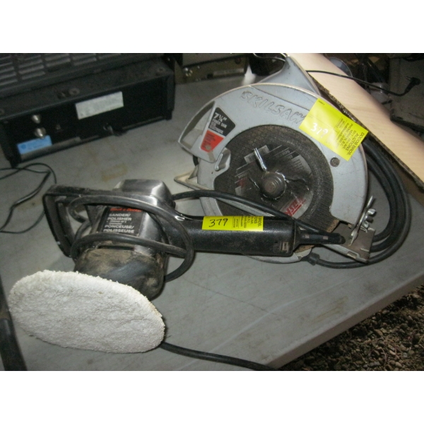 SKILSAW & SANDER/POLISHER