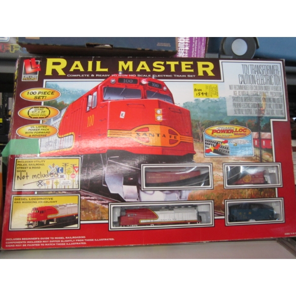 RAILMASTER TRAIN SET IN BOX