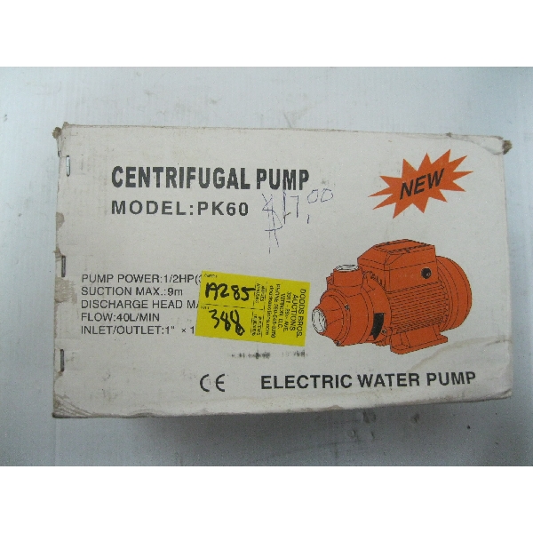 CENTIFRUGAL PUMP, NEW IN BOX