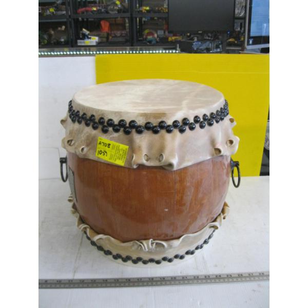 HAND MADE DRUM BY HENRY UYEDA, JAN. 2024