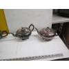 Image 3 : SILVERPLATE TEAPOTS