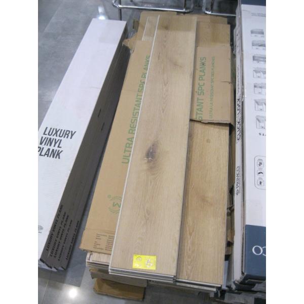 10 BOXES OF ULTRA RESISTANT VINYL FLOORING