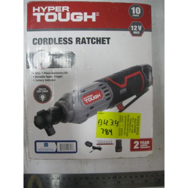 HYPER TOUCH CORDLESS RATCHET - 3/8" DRIVE