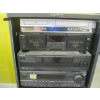 Image 2 : STACKING STEREO W/LG DVD/VHS PLAYER IN KENWOOD STAND