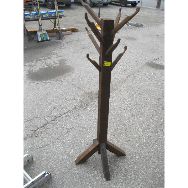 WOODEN COAT RACK