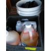 Image 3 : 2 CONTAINERS OF MISC. CLEANERS, MIRACLE GROW, ETC.